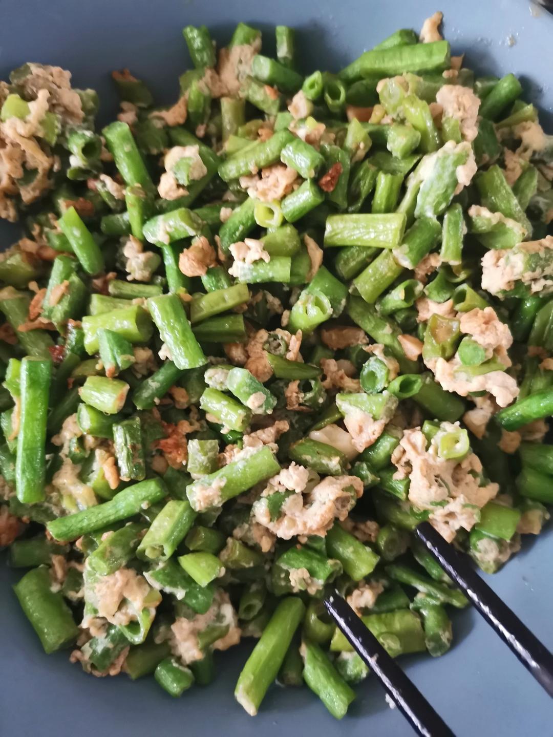 🔥无敌下饭❗️你们一定要试试豆角炒鸡蛋，好吃到哭😭