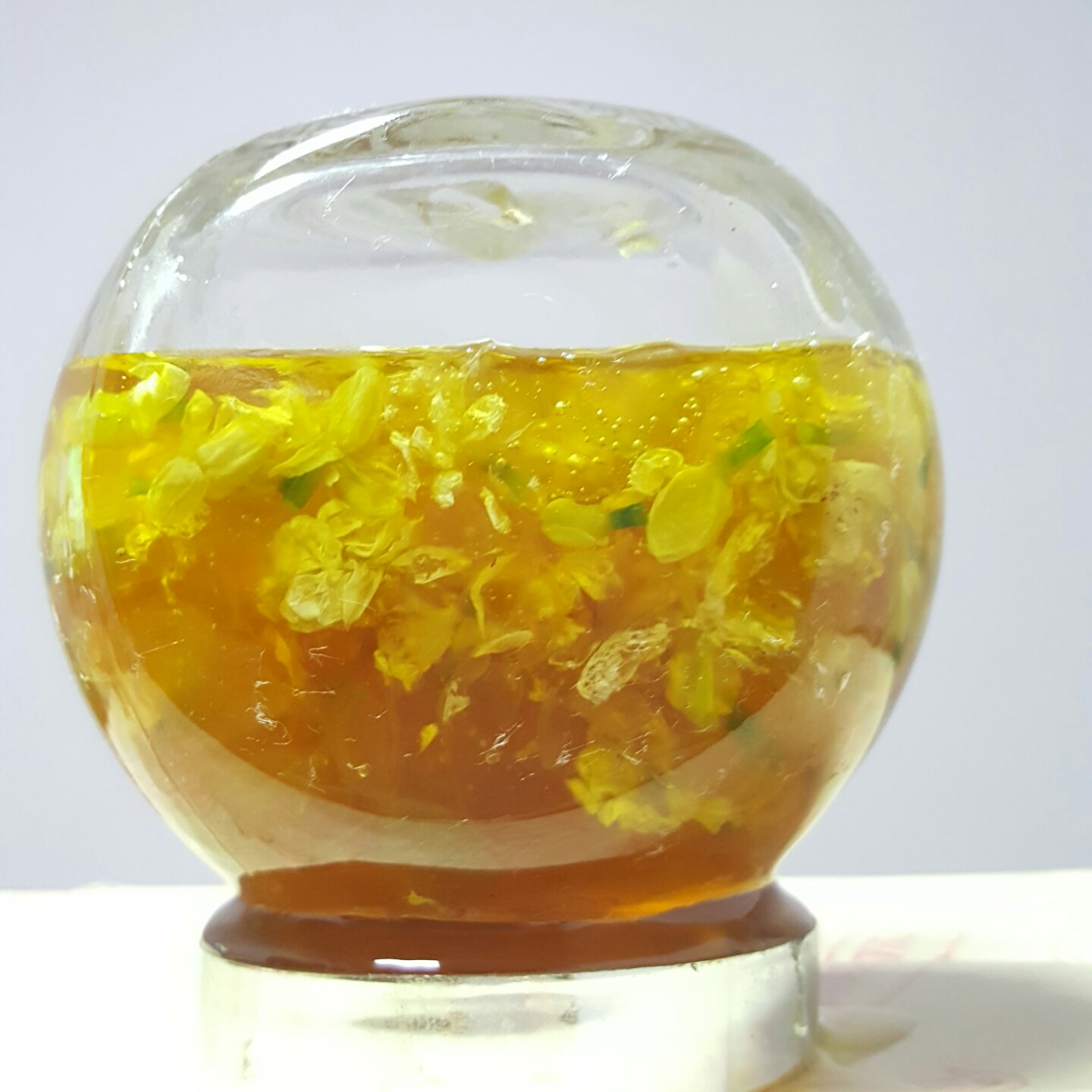 自制真正的天然无添加茉莉花酱