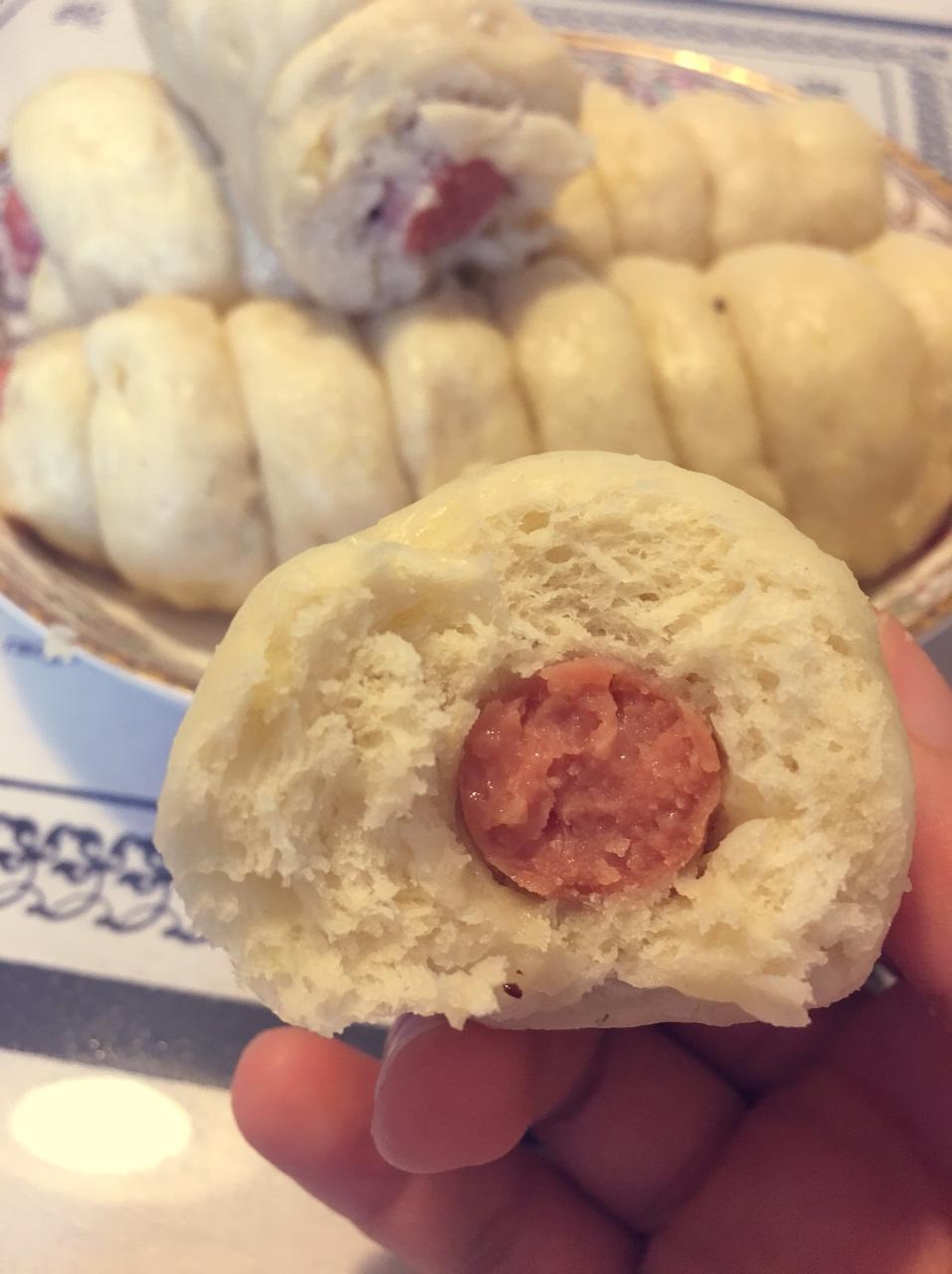 南瓜香肠卷