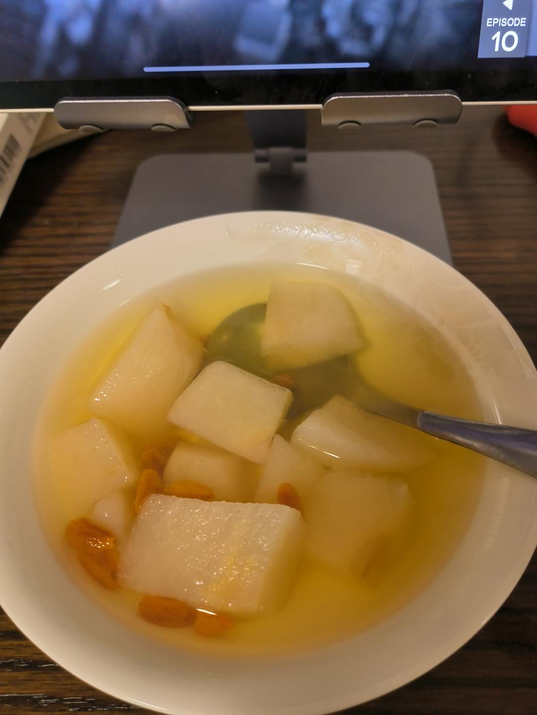 超级简单的炖梨水