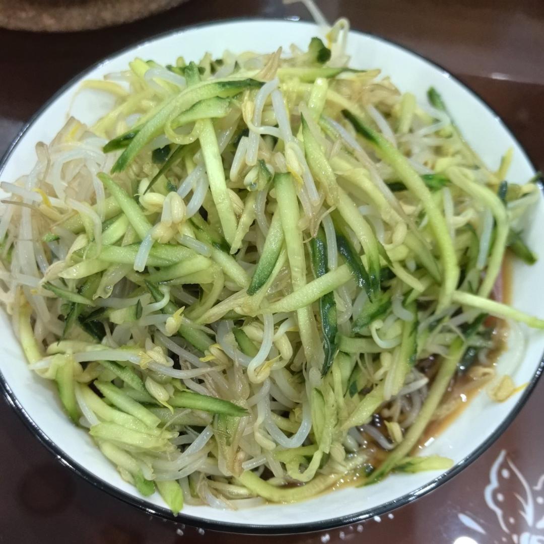 凉拌豆芽