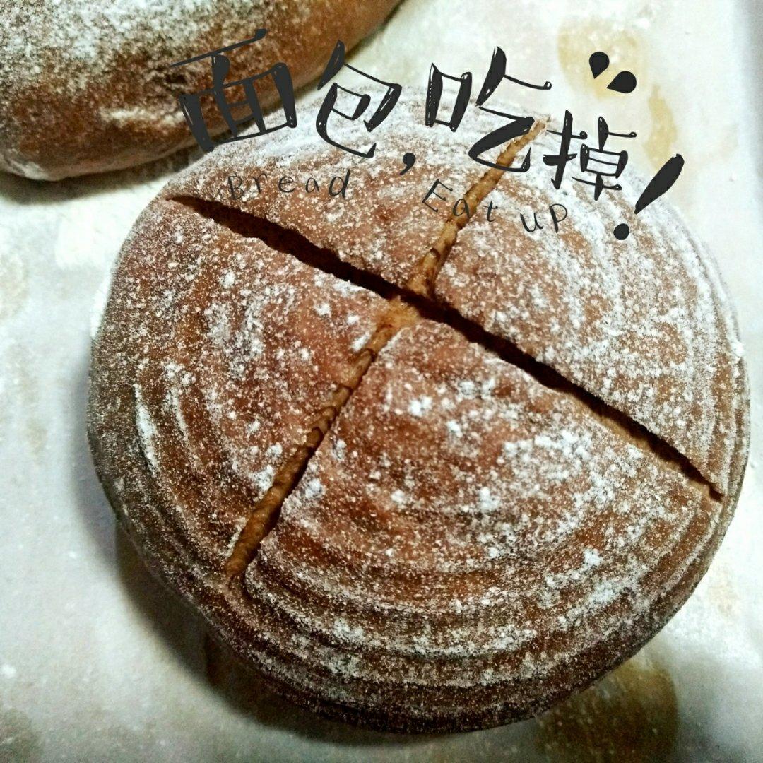 巧克力麻薯软欧包