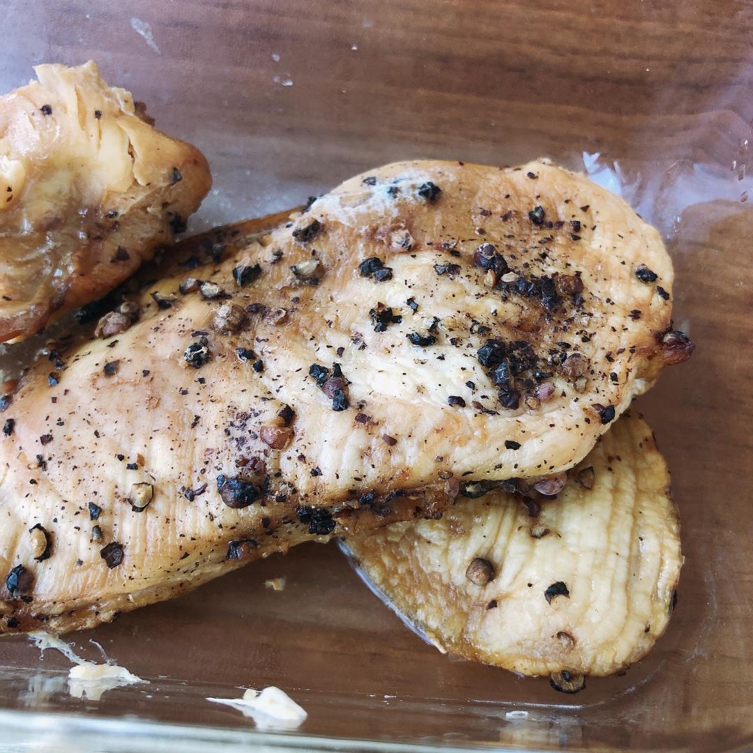 黑胡椒鸡胸肉（空气炸锅版）