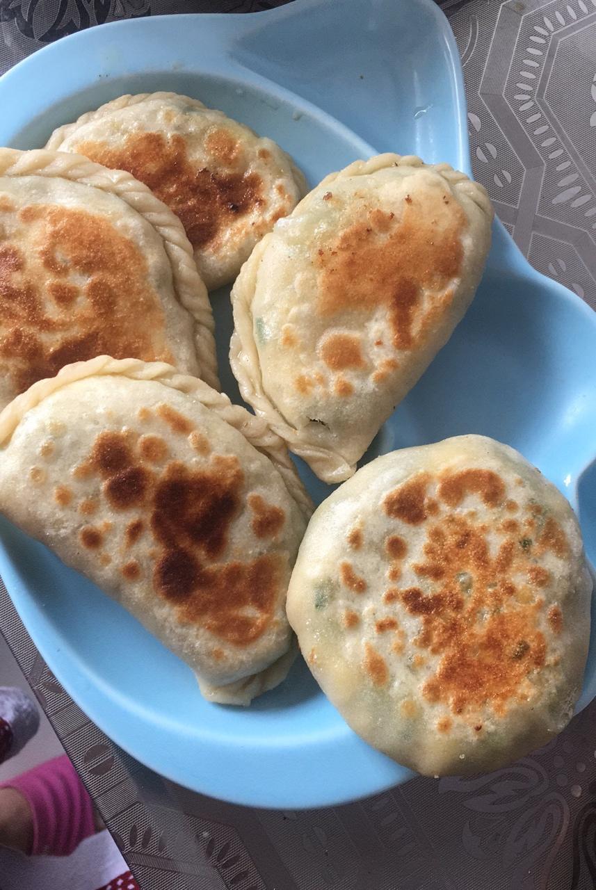 韭菜盒子（慢动作捏褶手法）