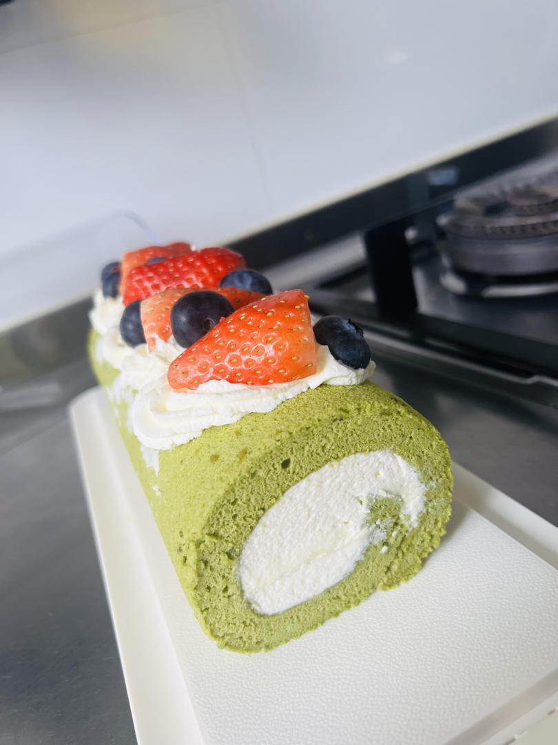 烫面戚风蛋糕卷，平凡，不平淡。