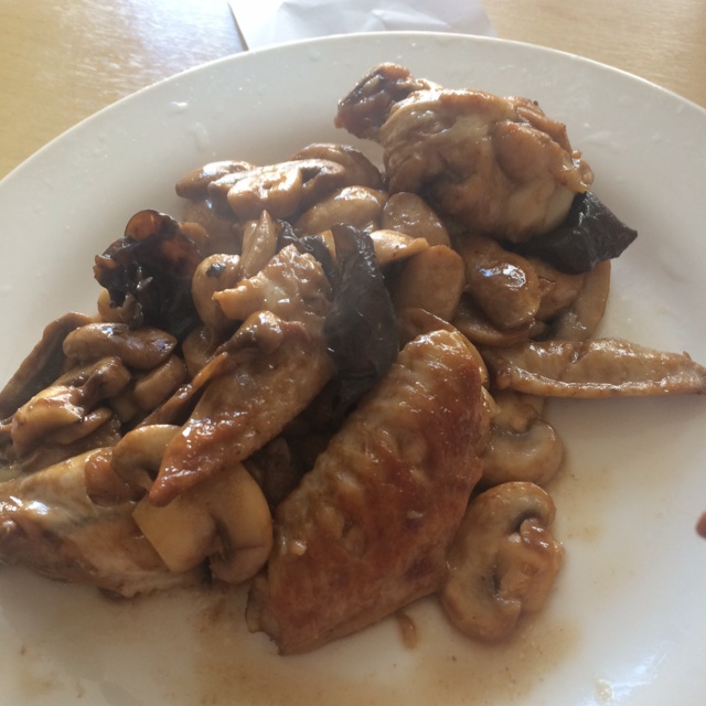 蚝油蘑菇鸡翅