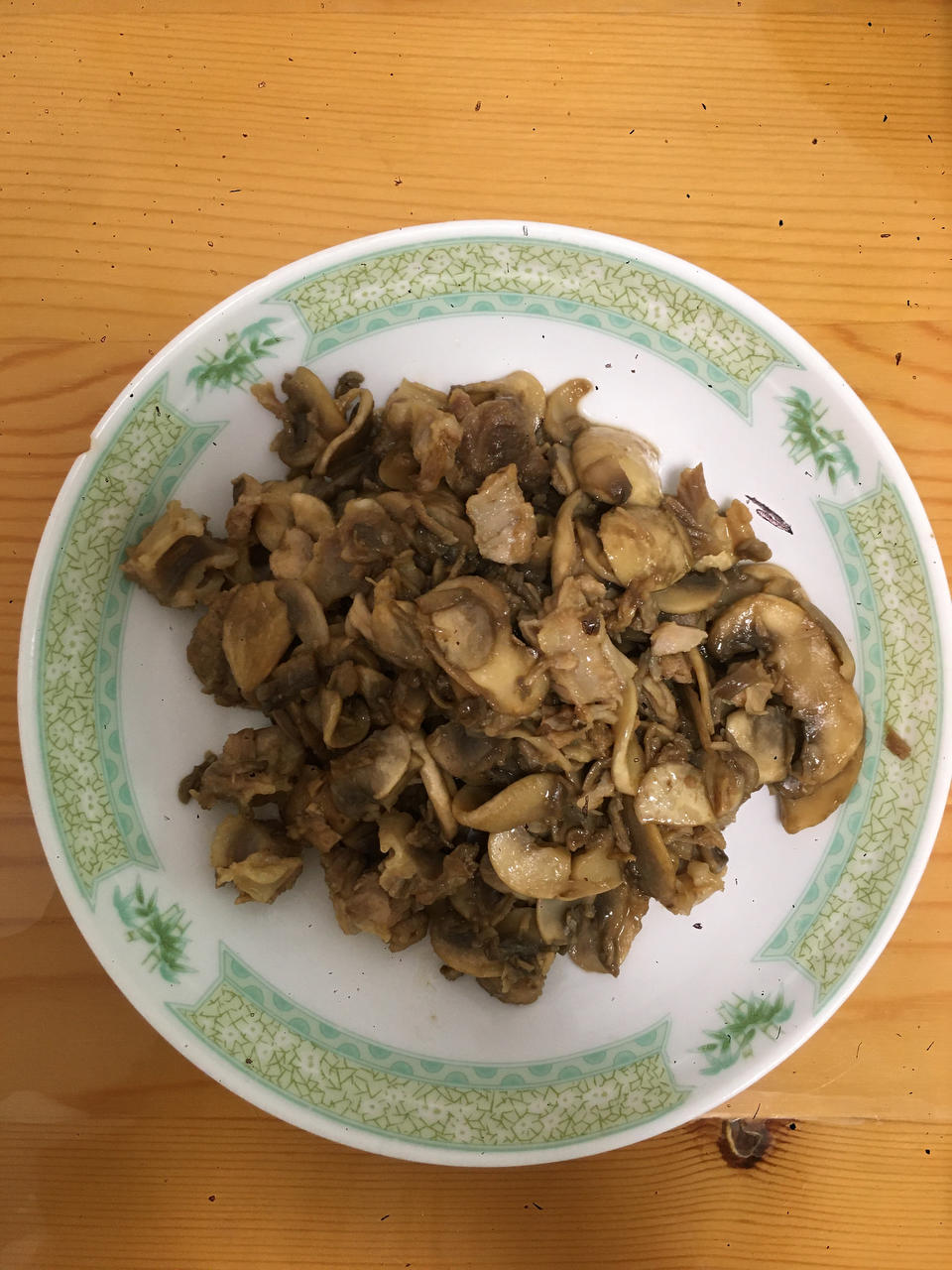 嫩滑多汁~蚝油炒口蘑