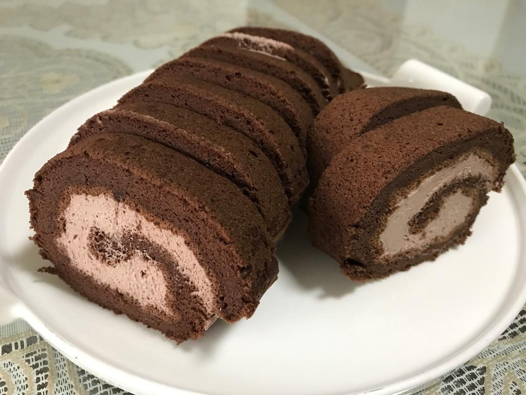 可可蛋糕卷