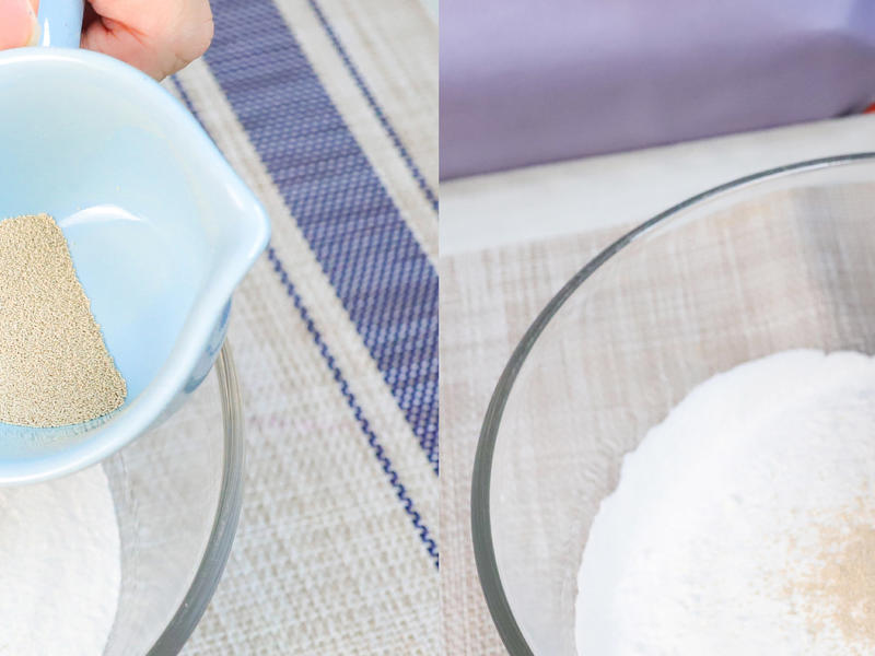 纯奶手撕吐司的做法 步骤1