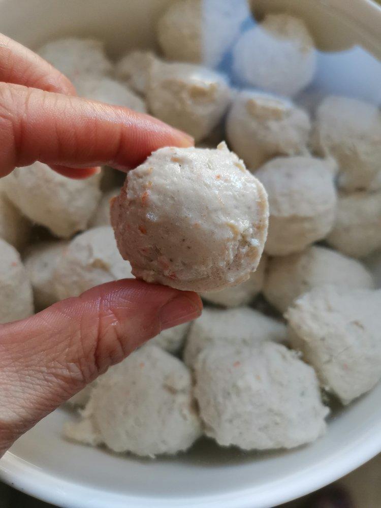 健身减肥鸡胸肉丸子好吃易做（破壁机）有Q弹性。百分百成功率。