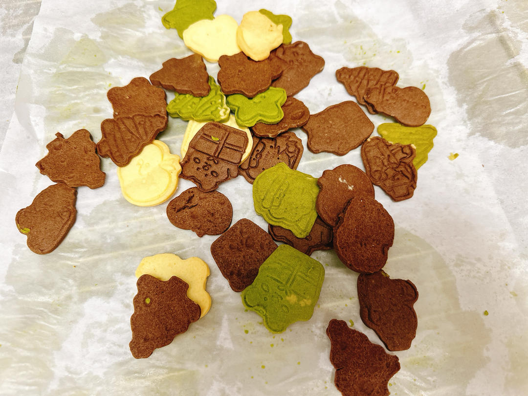 圣诞🎄饼干丨简单易做零失败