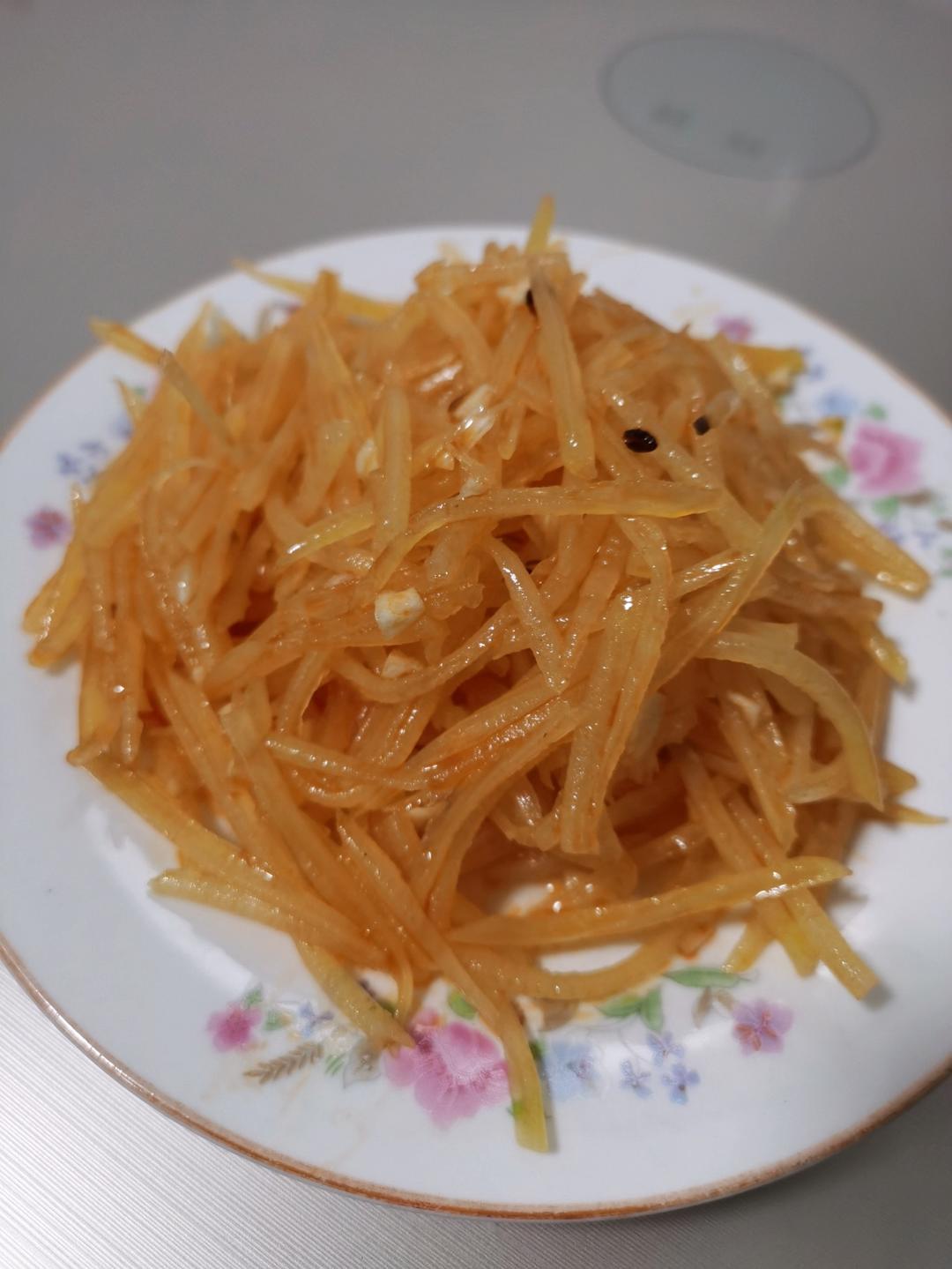 凉拌土豆丝