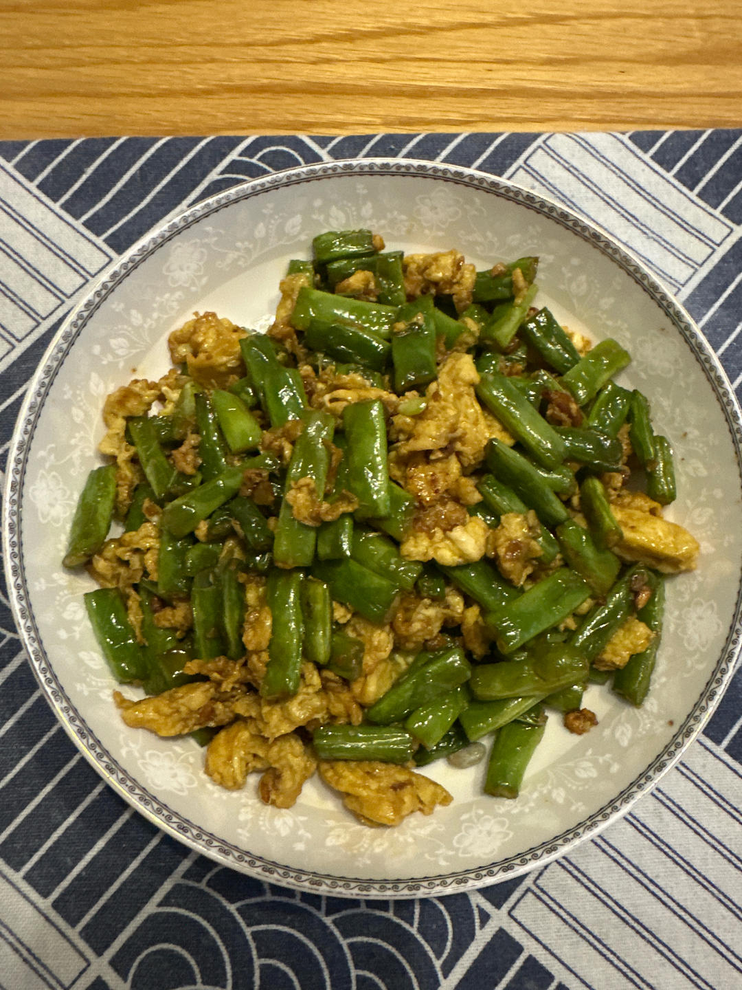 豆角炒蛋超级下饭菜，不好吃算我输