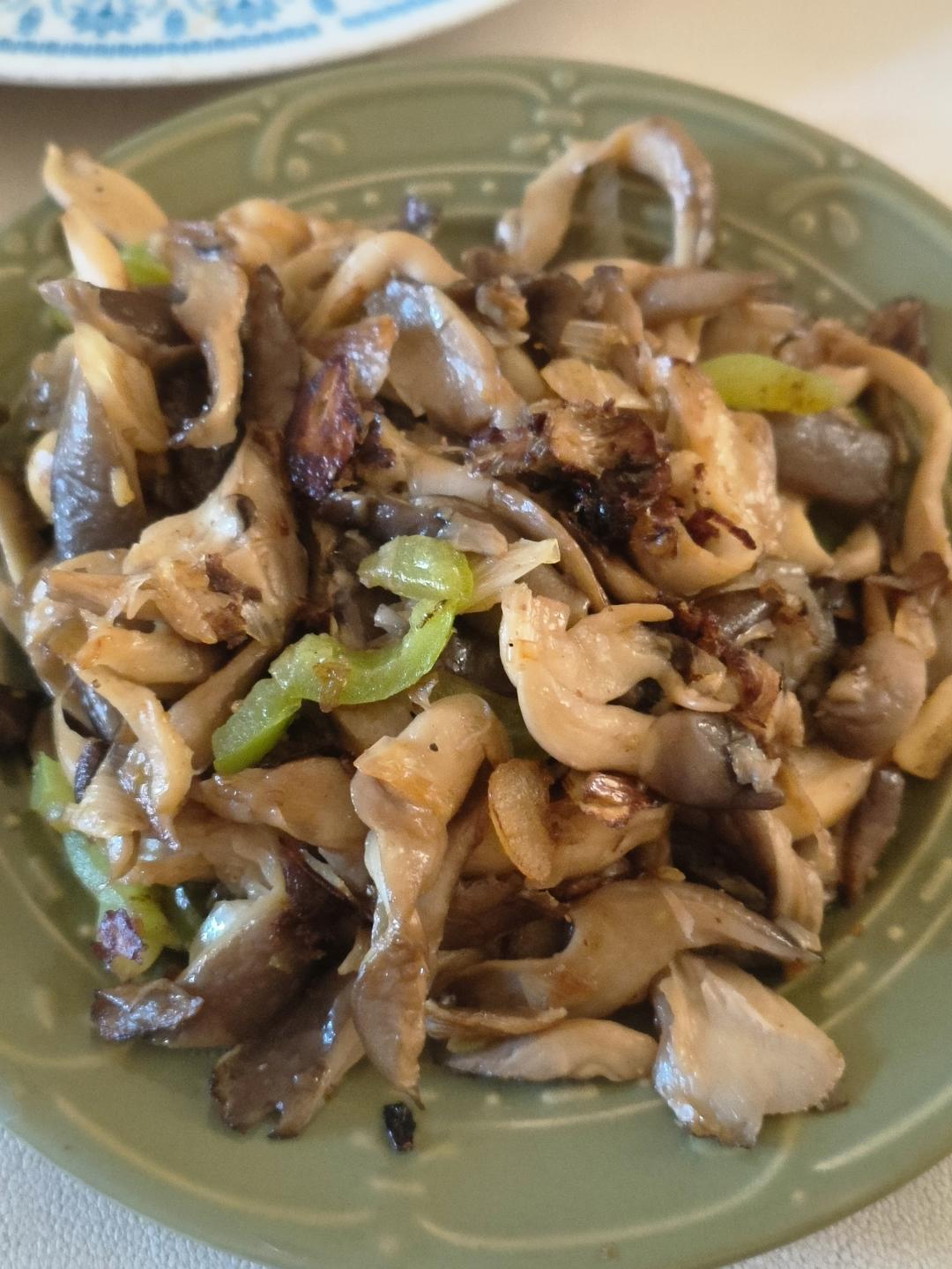 炒平菇（烧烤风味）