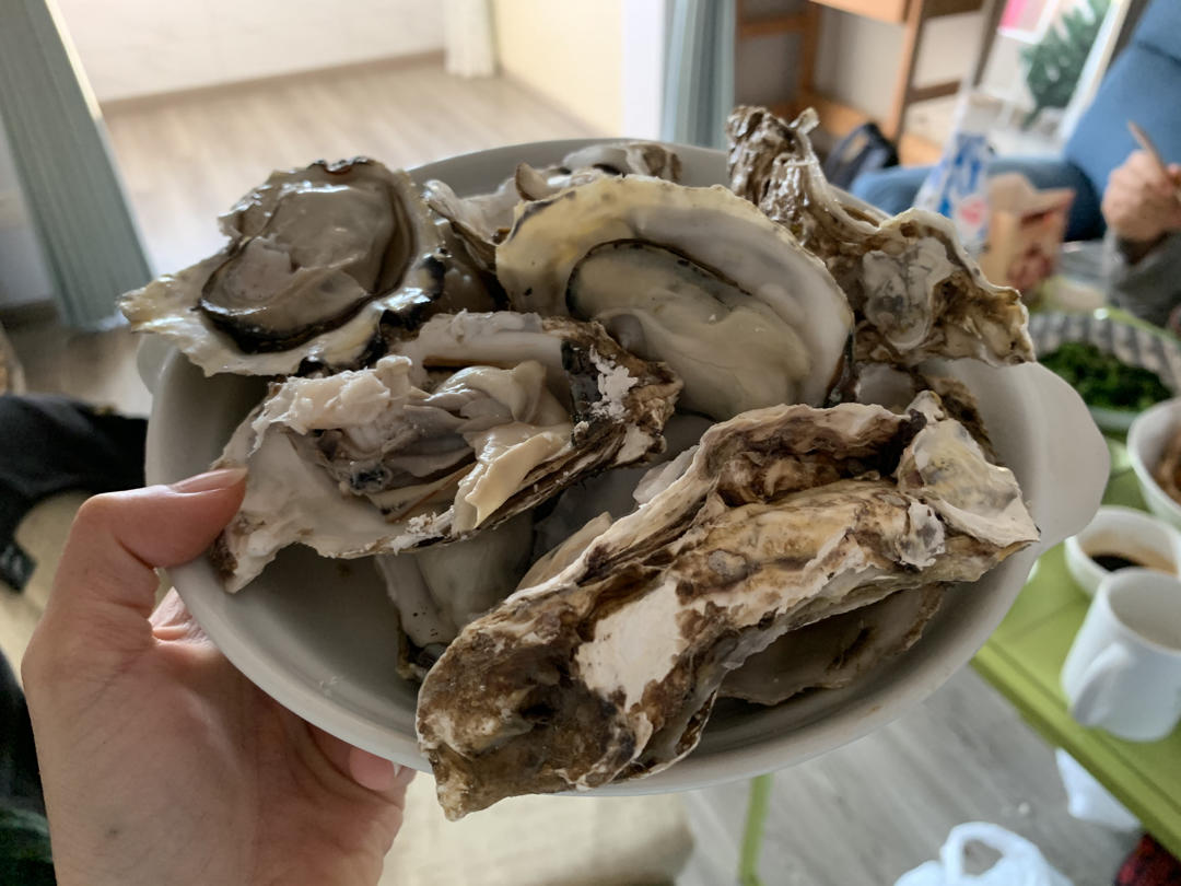 简单3分钟蒸生蚝🦪
