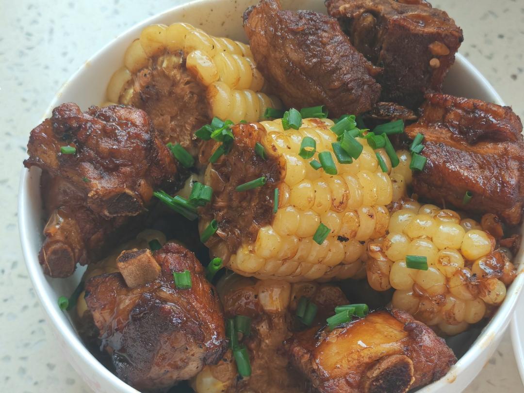 家常菜｜玉米烧排骨