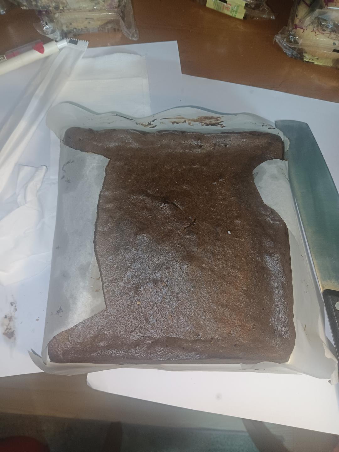 抹茶红豆布朗尼 match brownie