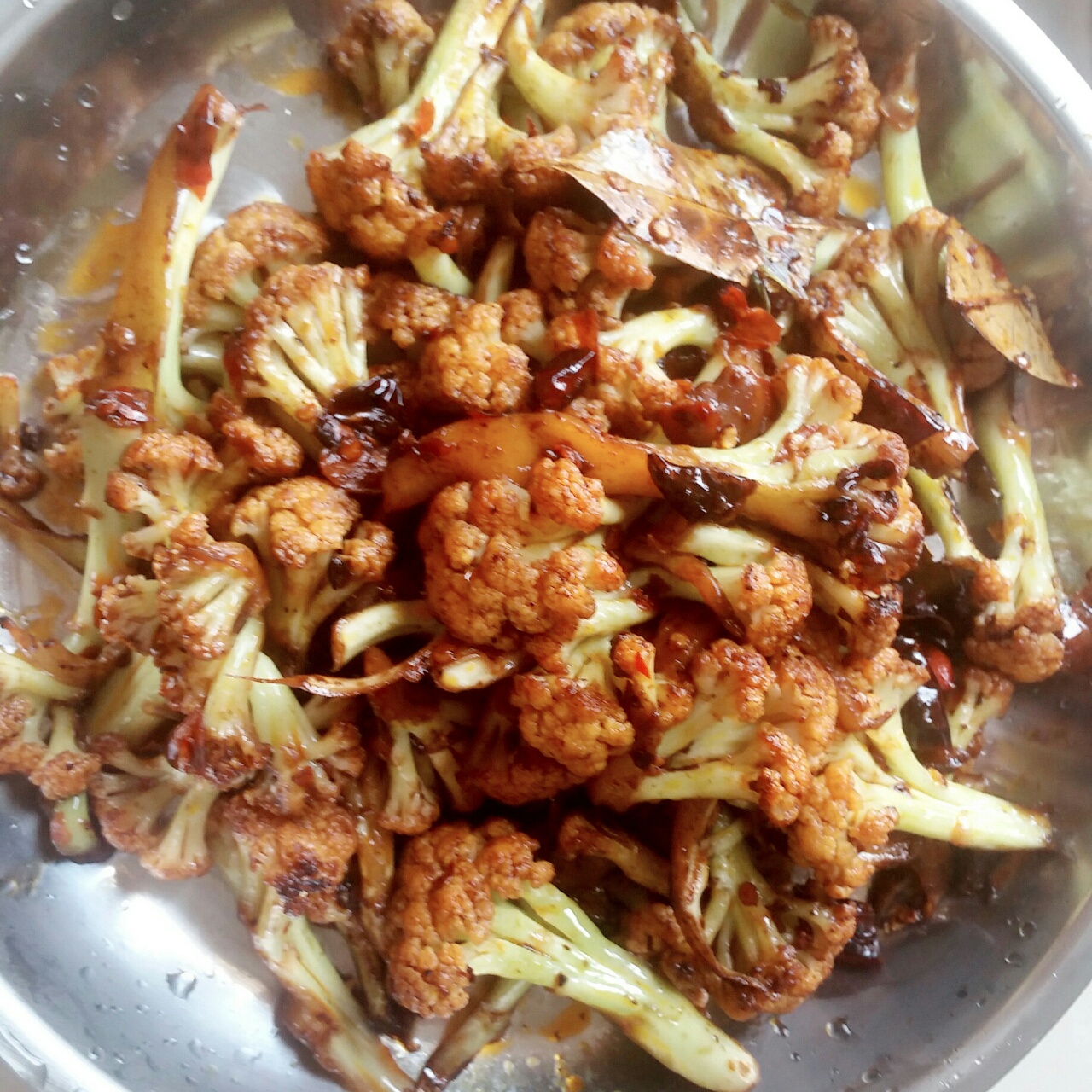 很“浪费”米饭的家常菜之一-------干锅菜花