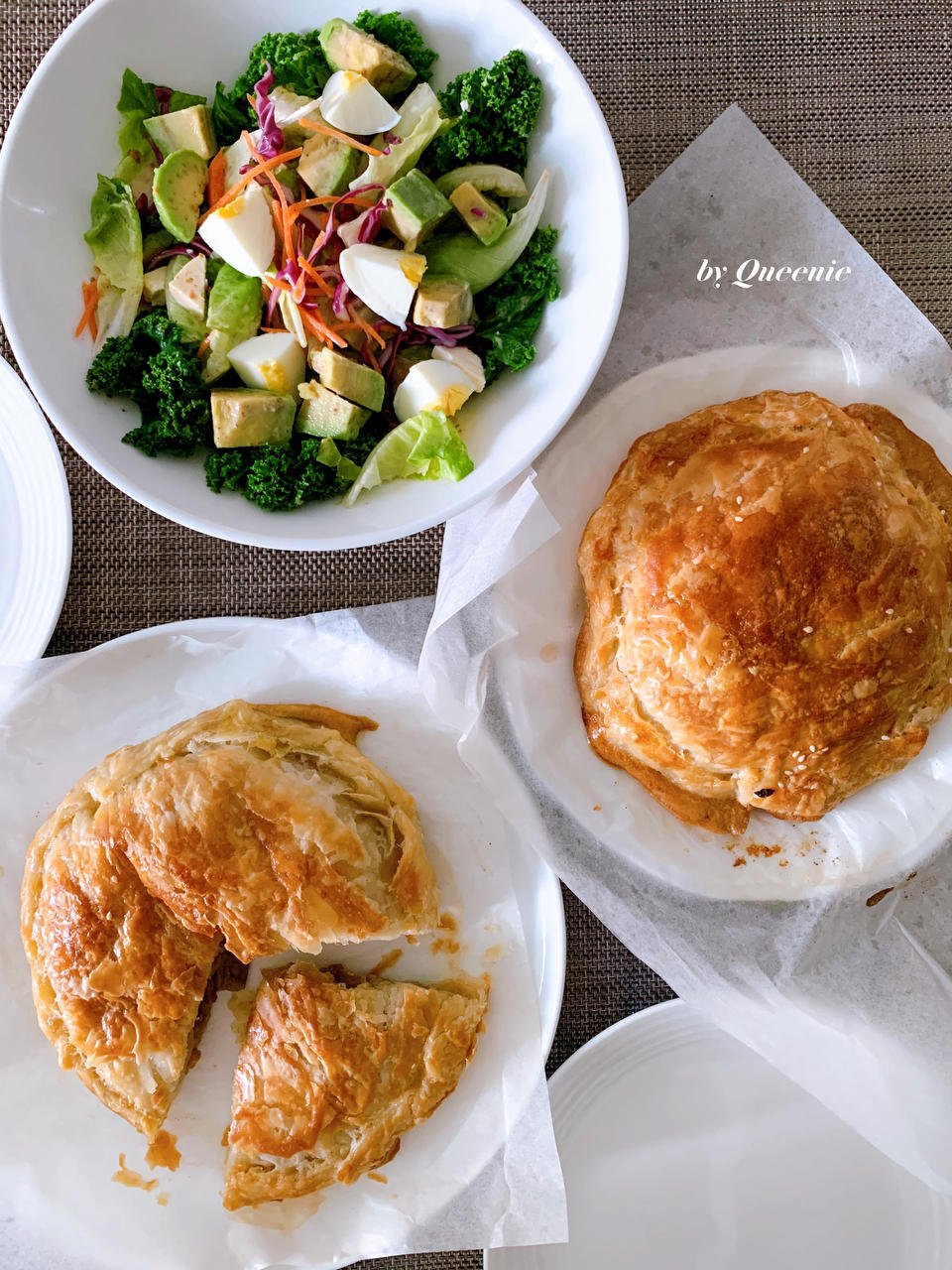 手不沾面‼️皮薄馅大一口爆汁手抓饼鸡肉饼