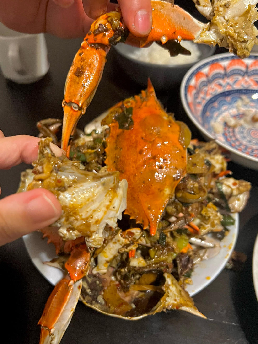 香辣蟹｜家常版 做法简单❗️