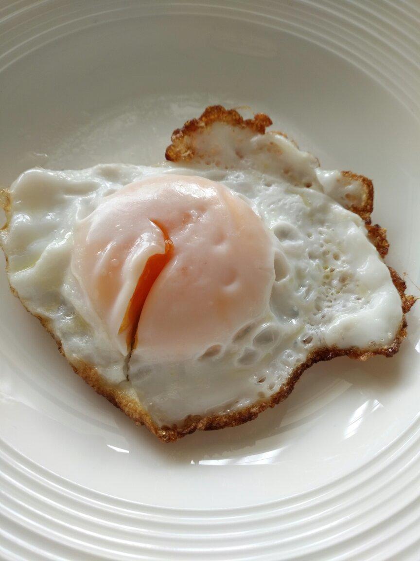 漂泊的美少女做的煎蛋(太阳蛋的做法)