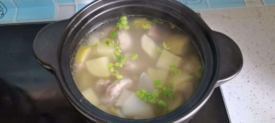 萝卜炖排骨-秋冬懒人汤