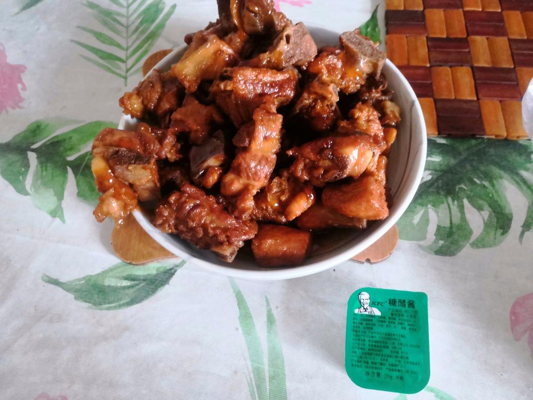 不炒糖色 超简单的糖醋排骨