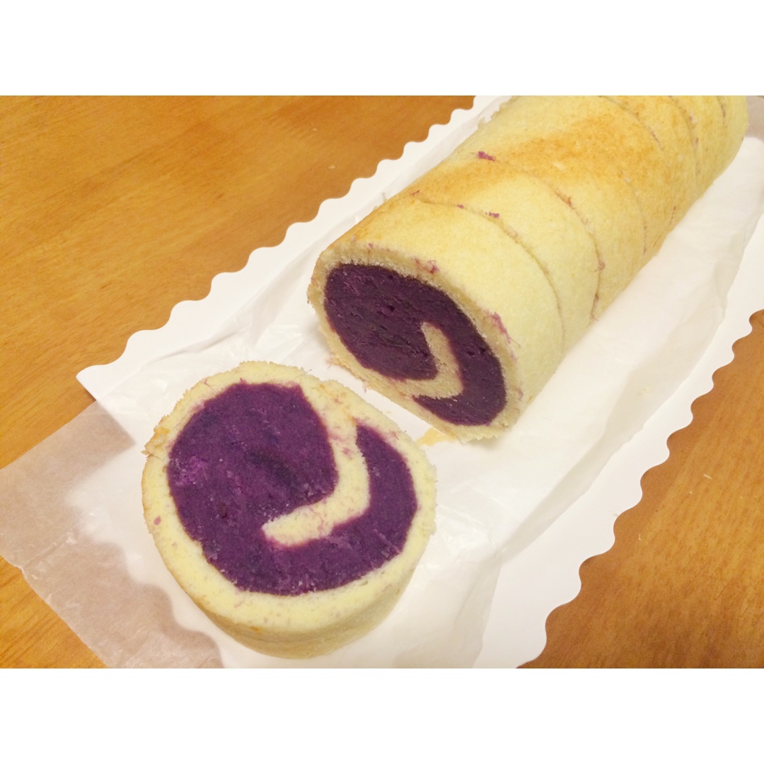 紫薯蛋糕卷