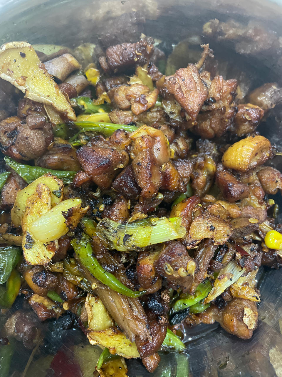 姜爆鸭子（子姜炒鸭子）