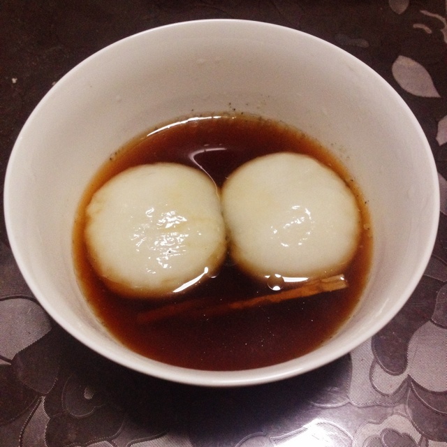红糖姜汁汤圆