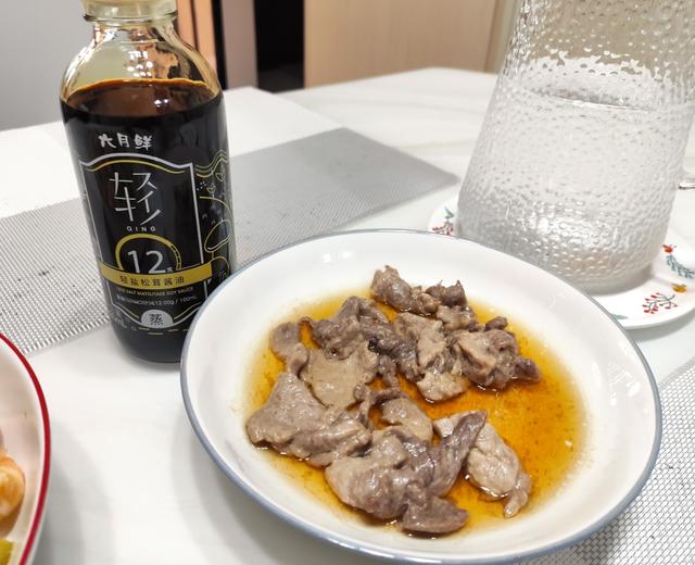 六月鲜酱油蒸肉片（简单营养病号餐）的做法