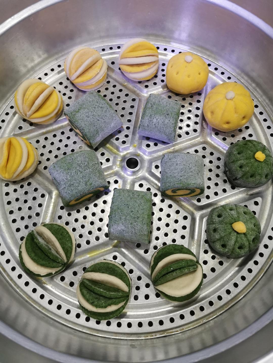 山竹花卷 好看好吃