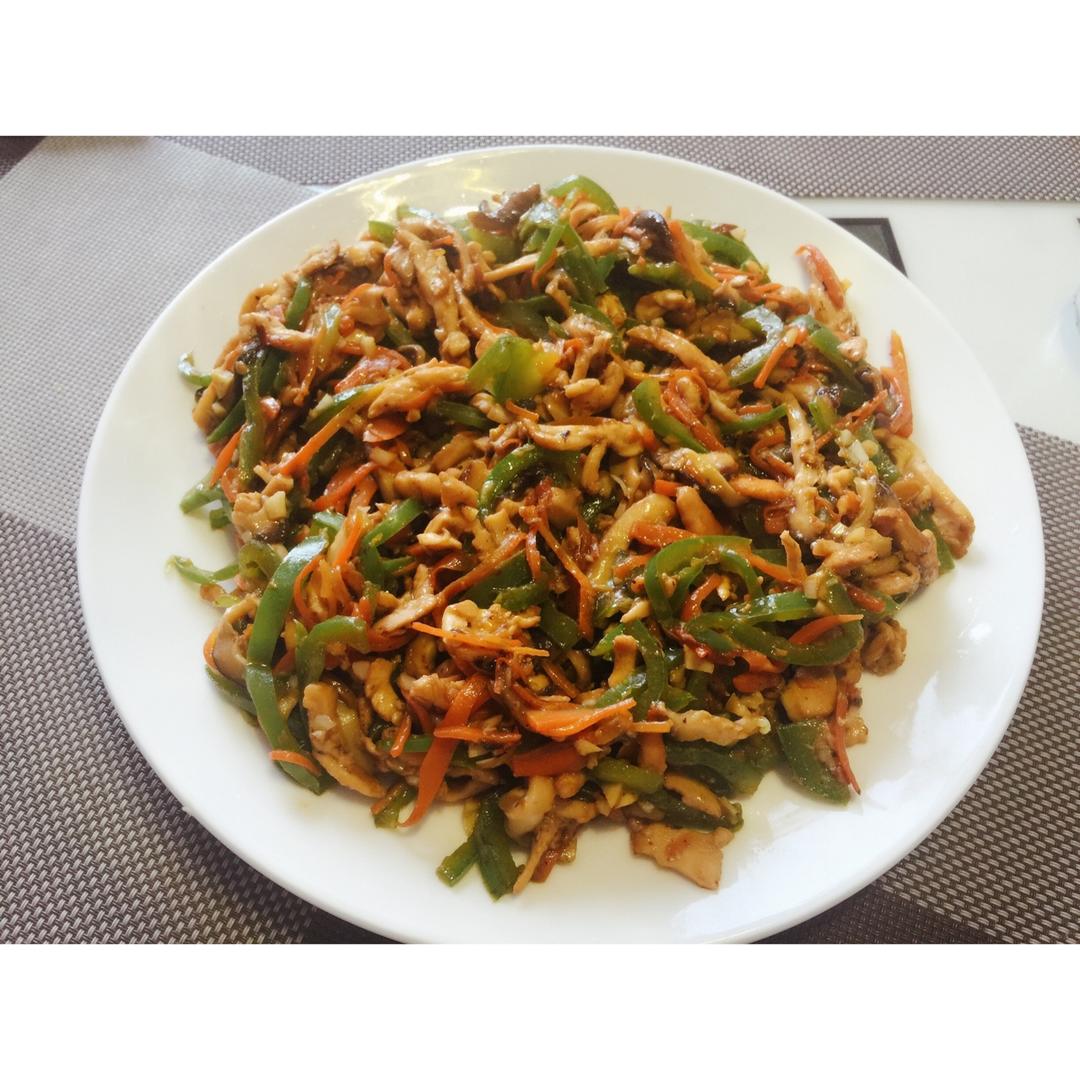 鱼香鸡丝