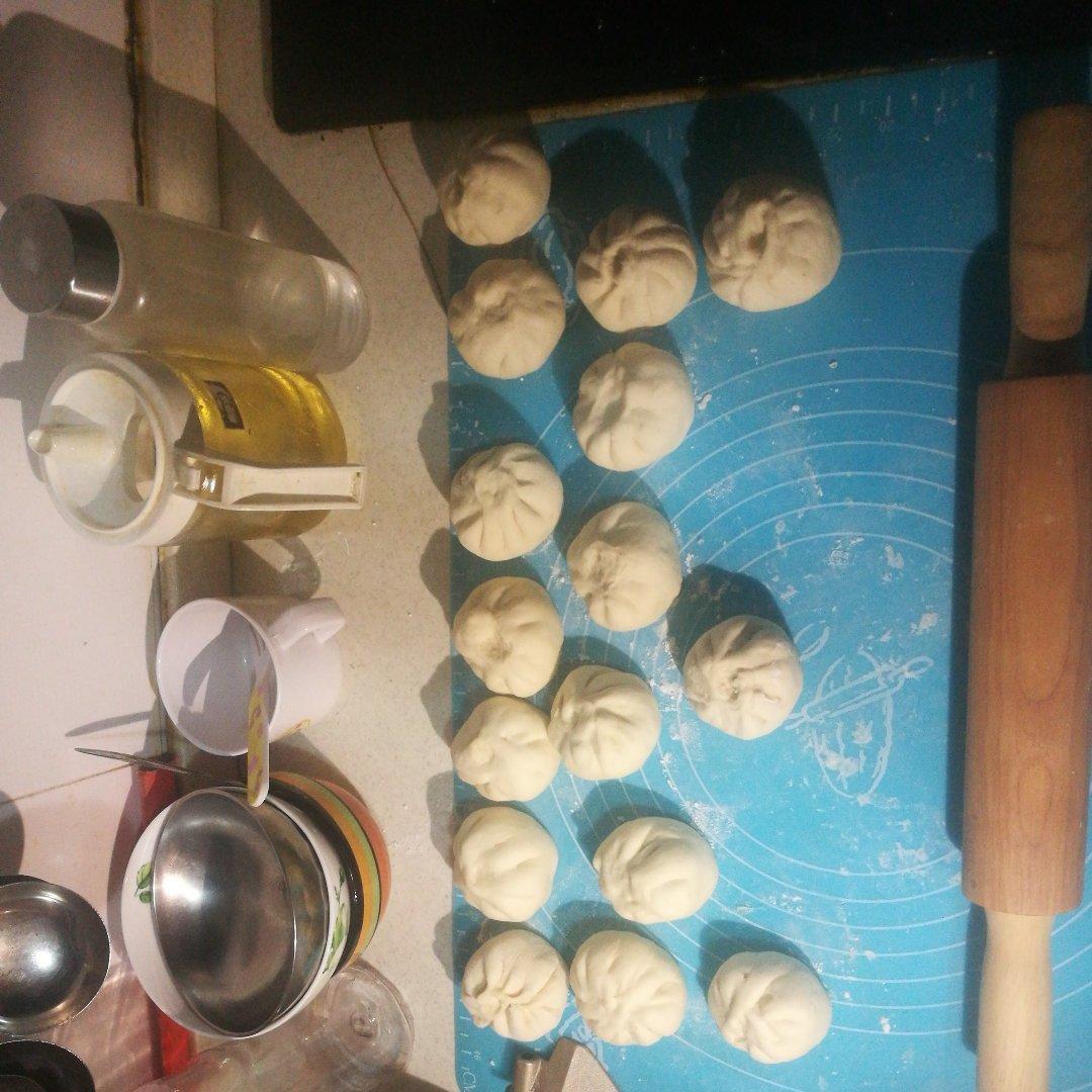 手工包子（肚脐包）