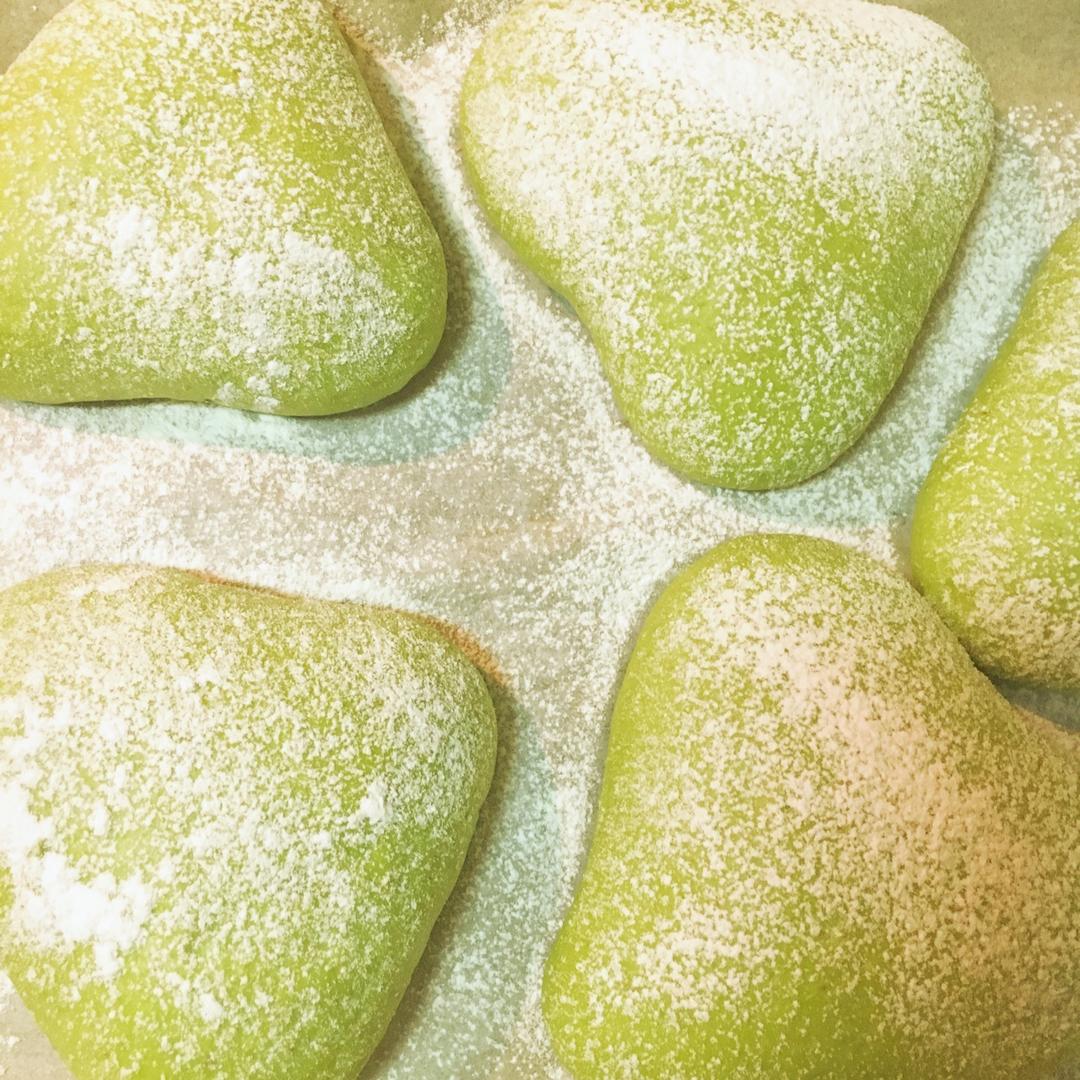 抹茶蜜豆乳酪软欧