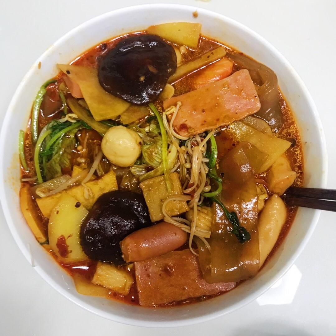 在家自己做麻辣烫！美味好吃