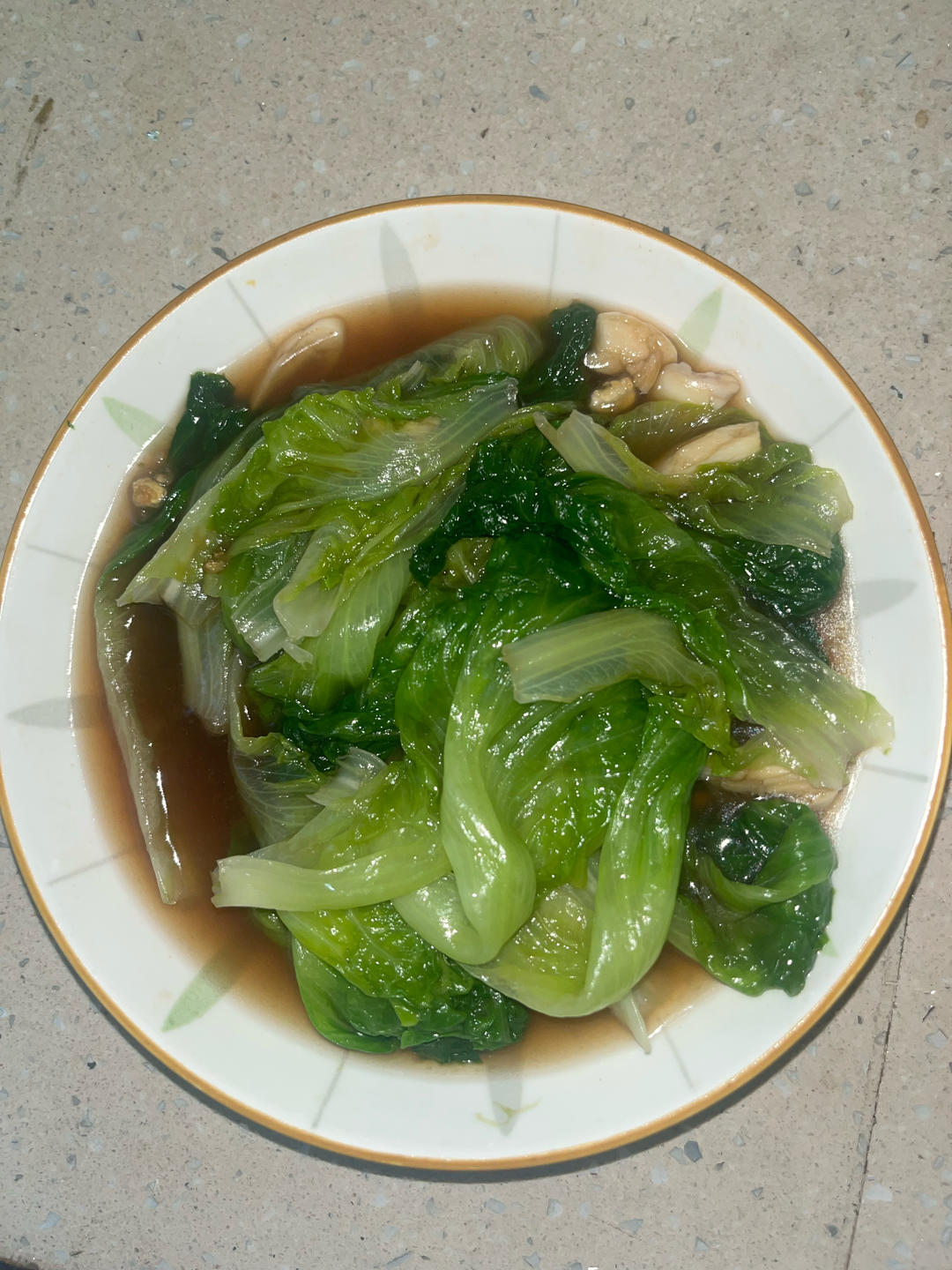 厨师长教你：“蚝油生菜”的家常做法，爽脆鲜嫩，简单易做