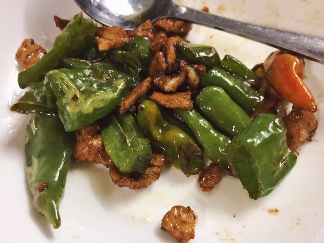 坠好吃的辣椒炒肉（超快手）