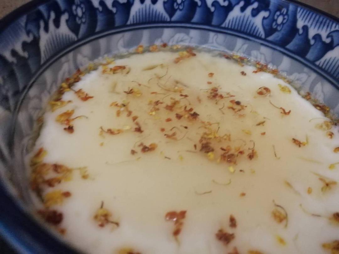 【桂花糕×蜂蜜桂花炖奶】