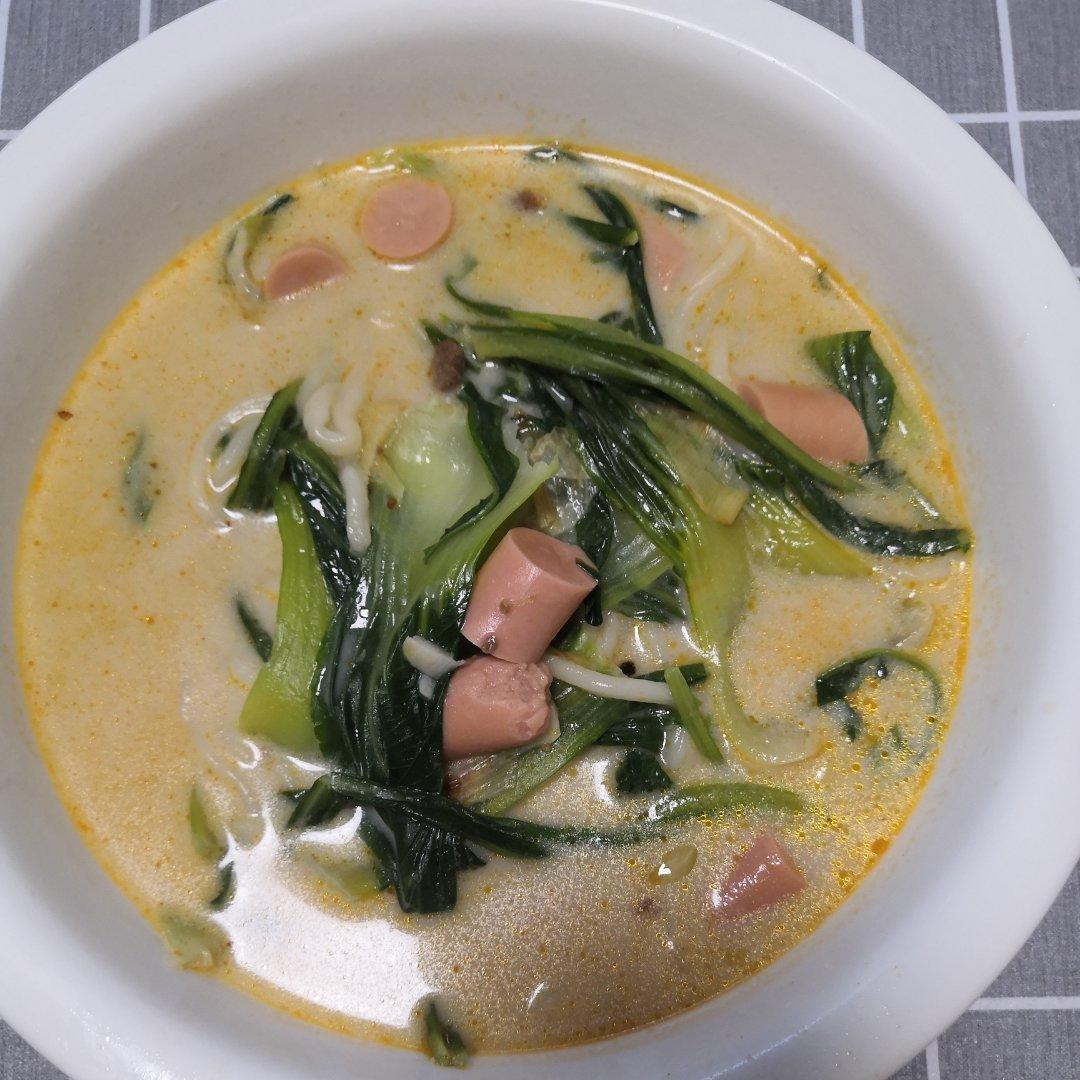 家庭版牛奶麻辣烫，味道绝对不输某亮，某国福。