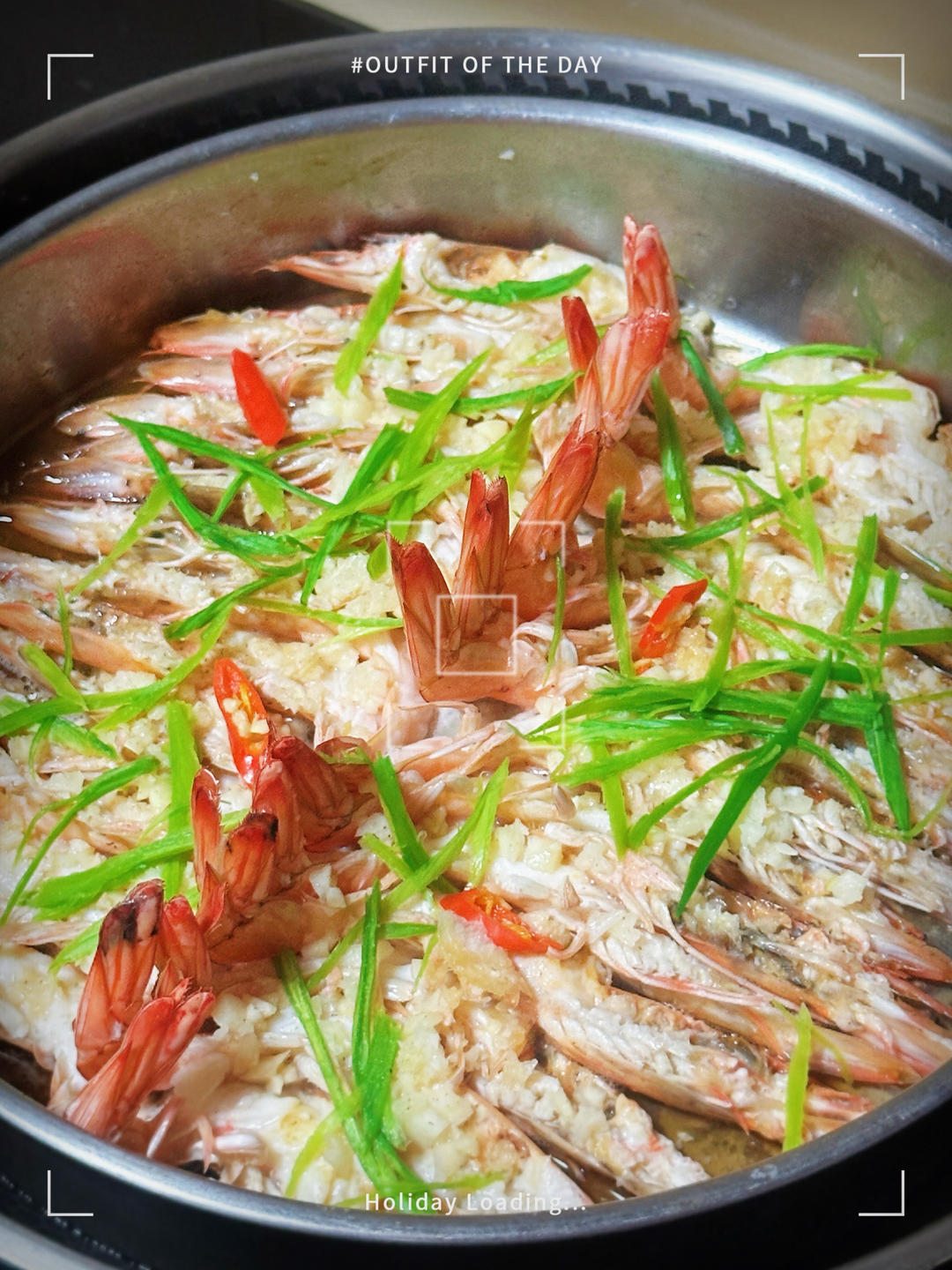 蒜蓉开边虾