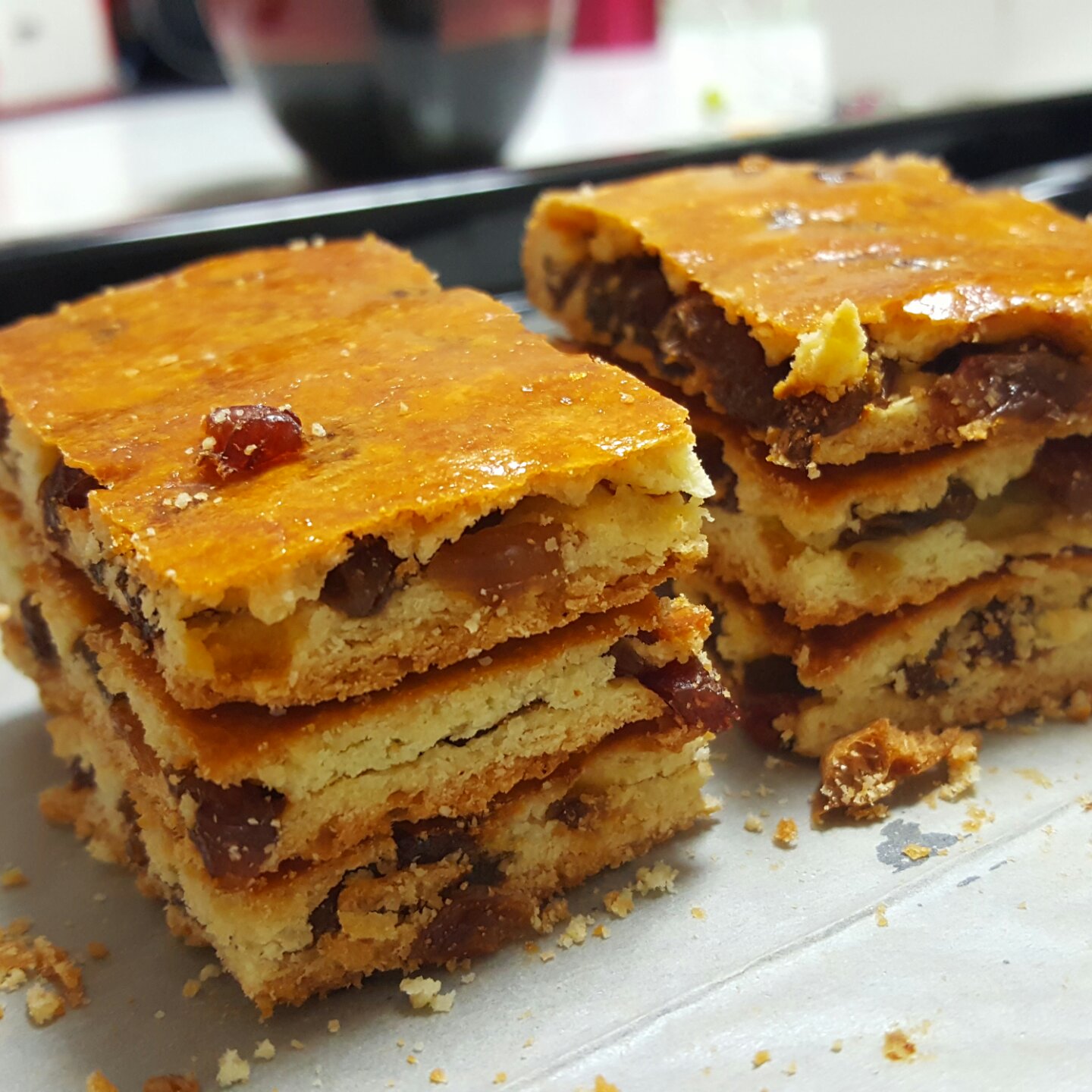 葡萄干夹心饼干