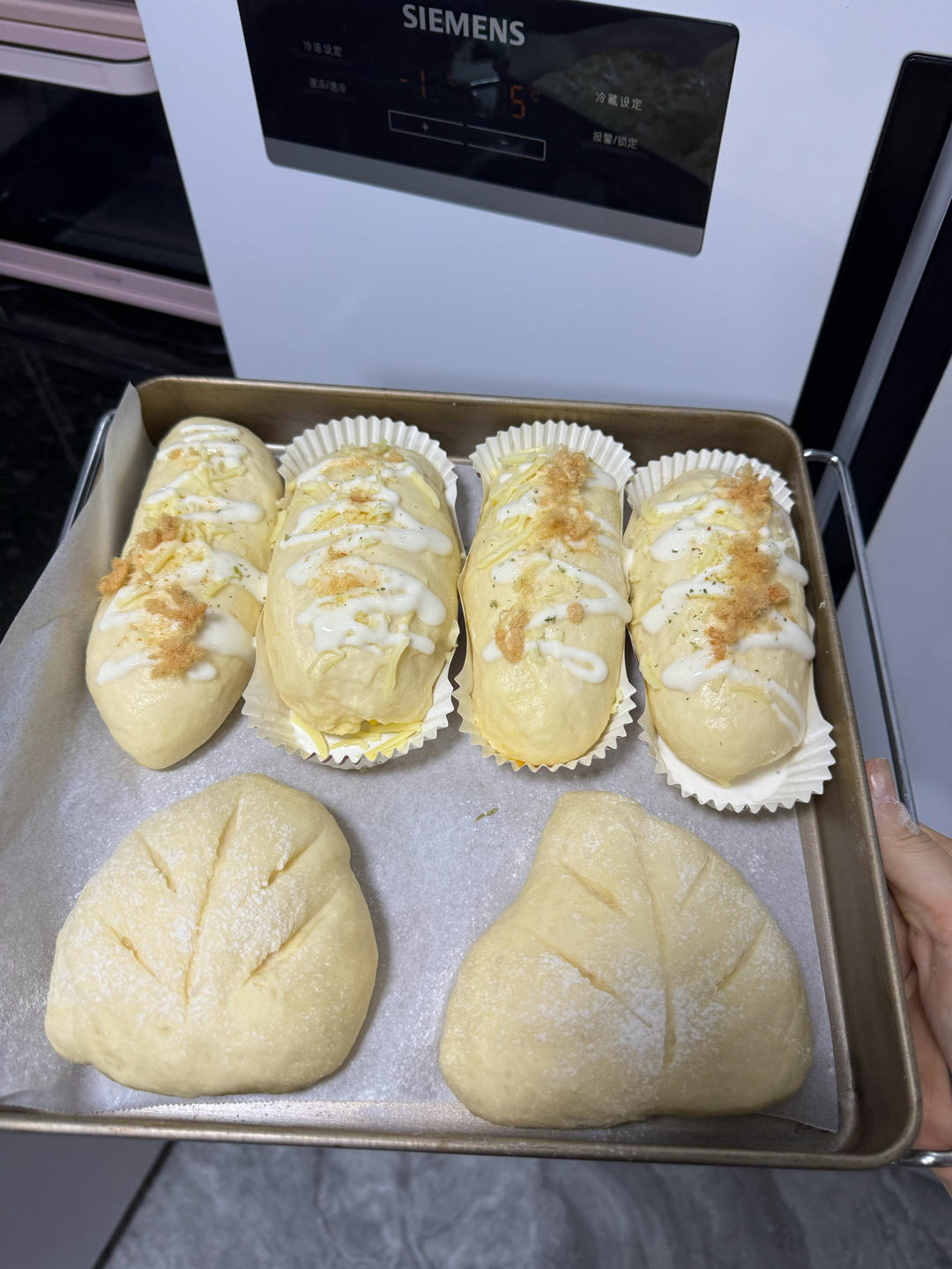 纯奶手撕吐司的做法 步骤1