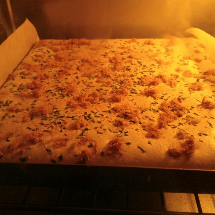 香葱肉松蛋糕卷