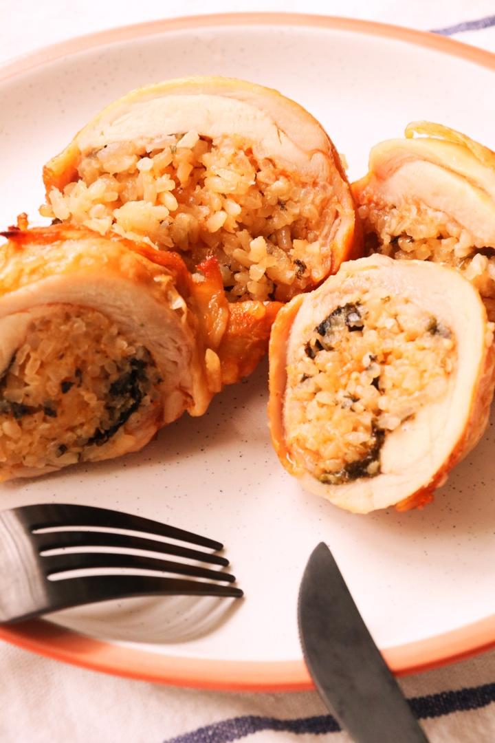 鸡腿包饭