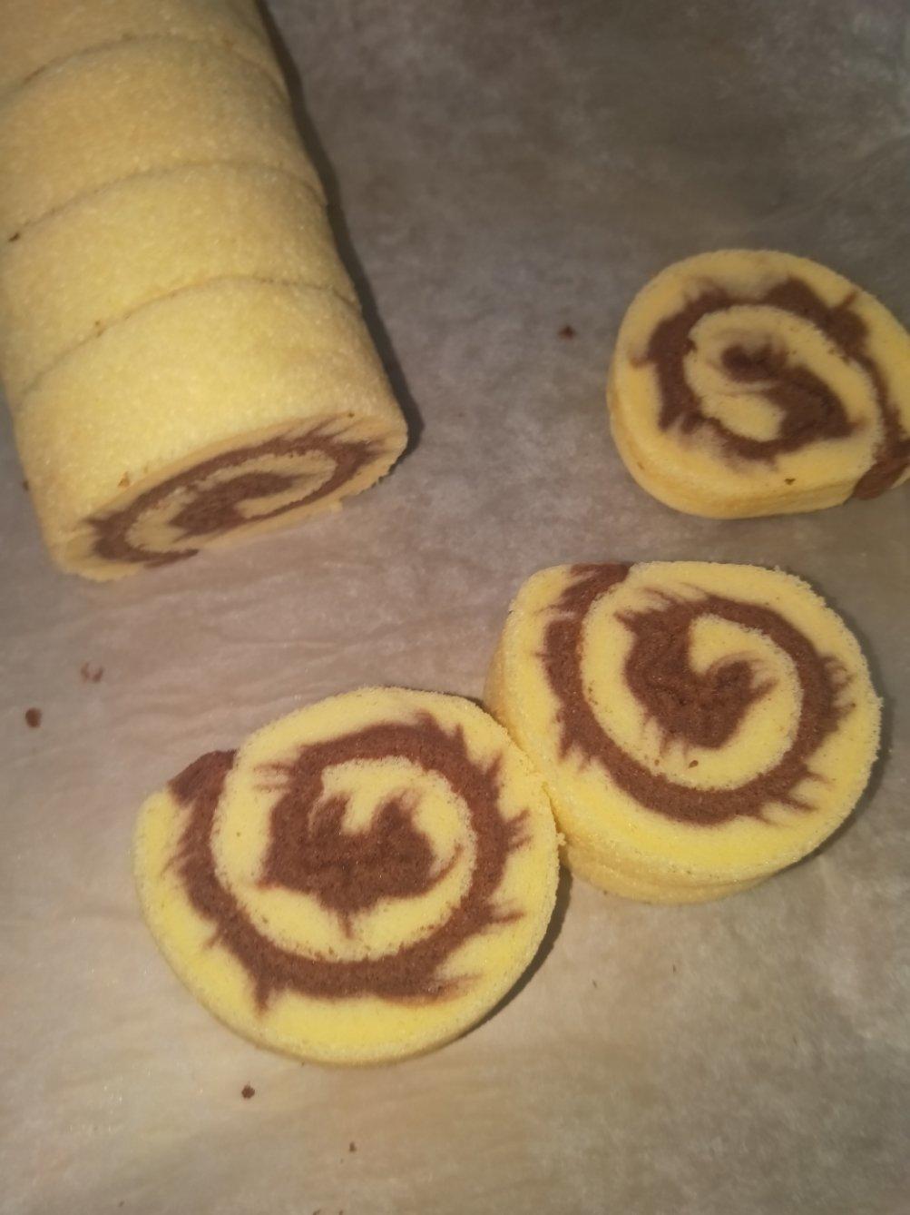 可可旋风蛋糕卷（视频）