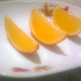 鲜橙果冻