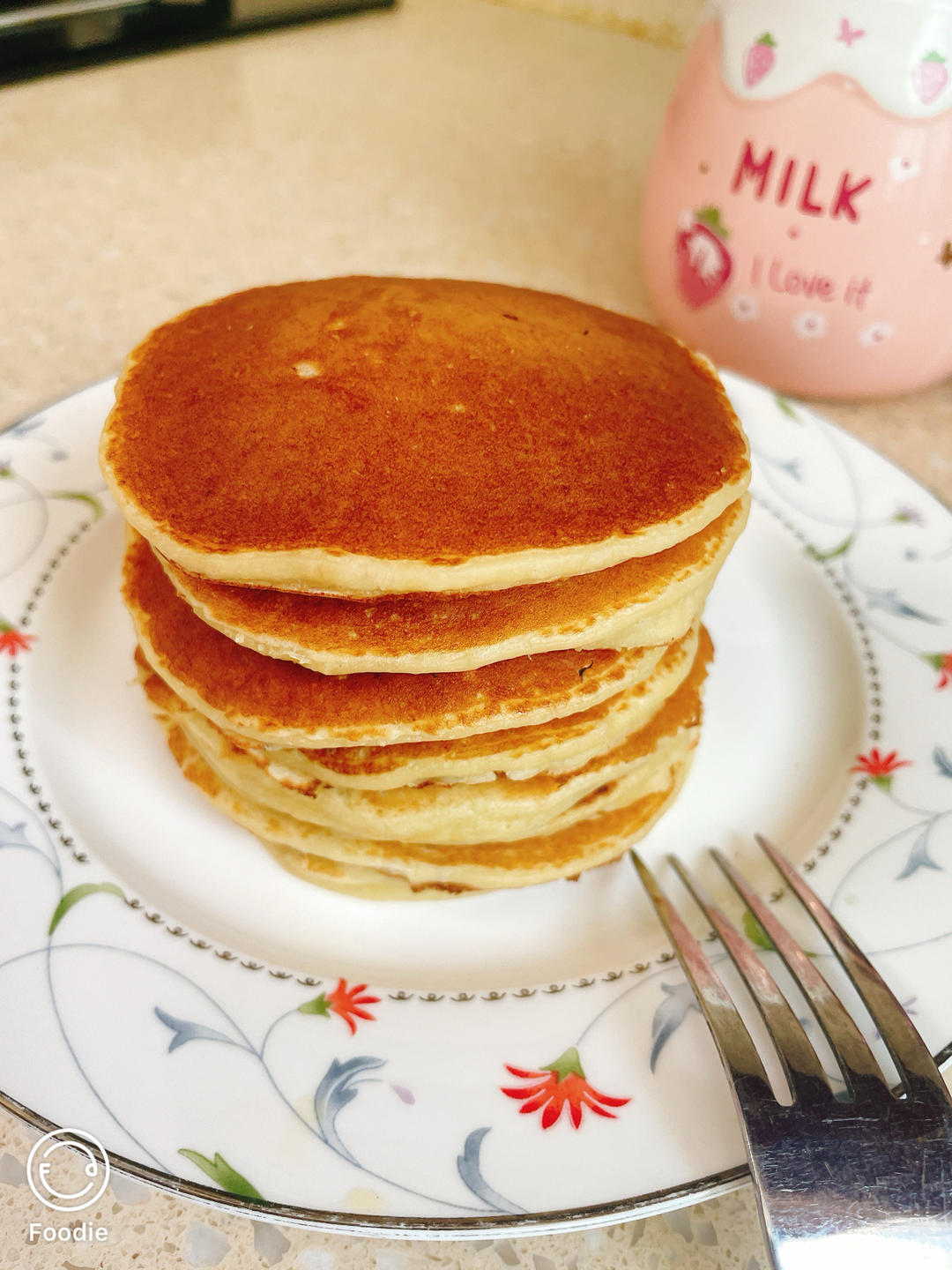 【减脂早餐】无油香蕉松饼（超简单）