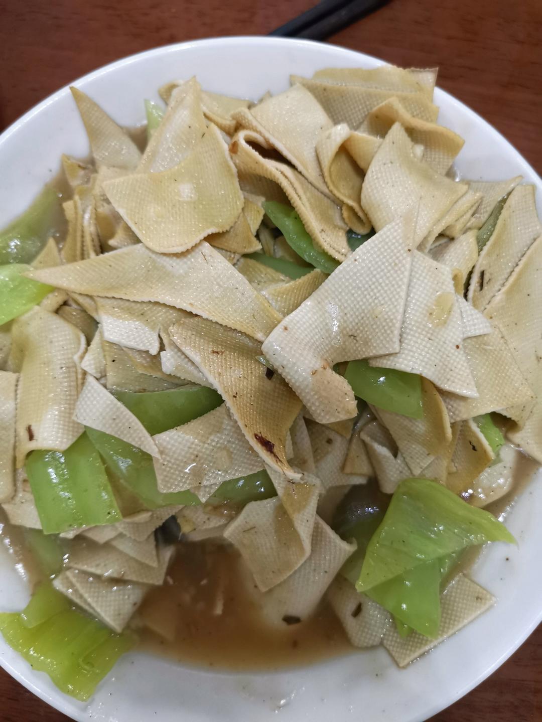 东北人最爱的国菜 尖椒干豆腐