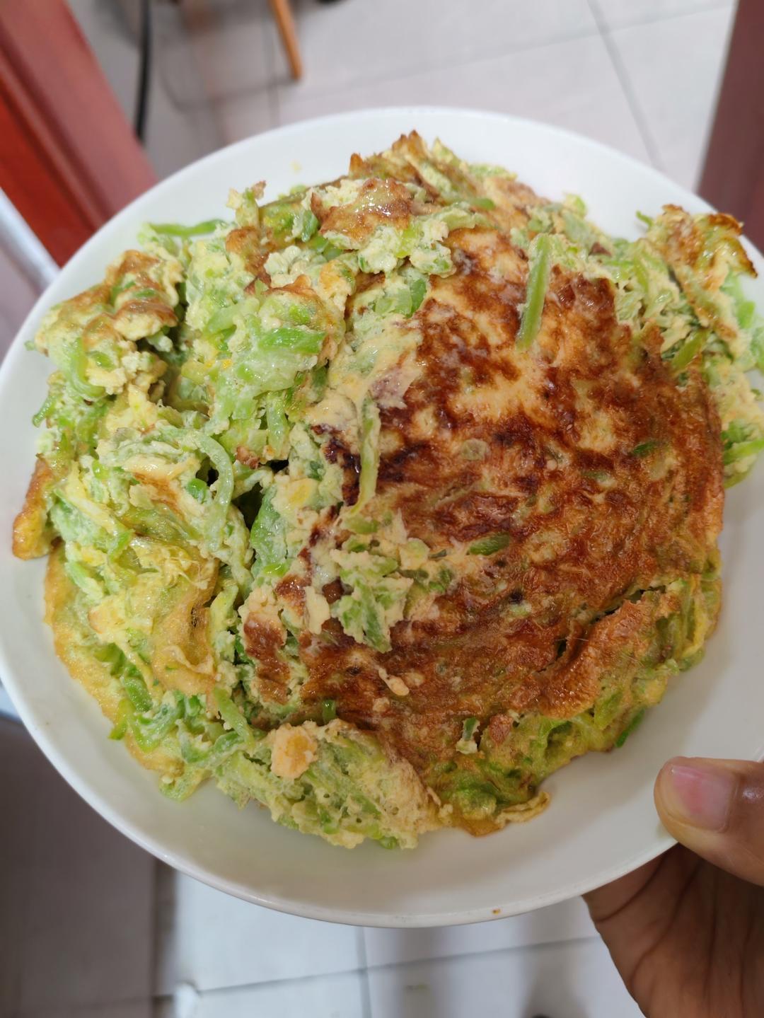 一点也不苦的苦瓜摊鸡蛋